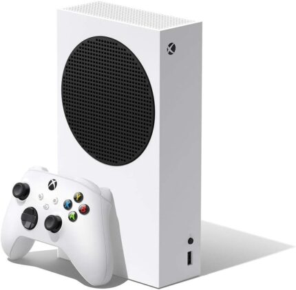 Microsoft Xbox Series S 512GB Game All-Digital Console + 1 Xbox Wireless1 Controller, White - 1440p Gaming Resolution, 4K Streaming Media Playback, WiFi (Renewed)